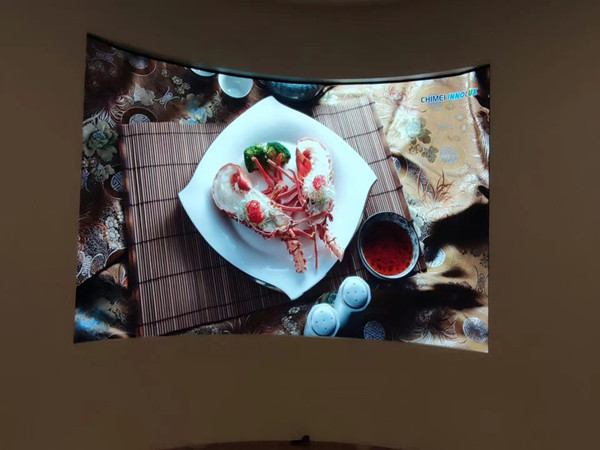 兴化室内P2.5弧形LED屏